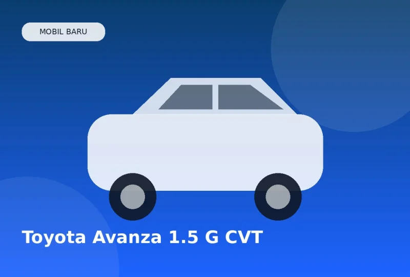 Toyota Avanza 1.5 G CVT