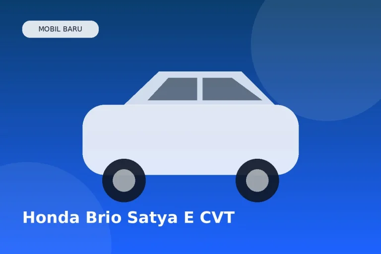 Honda Brio Satya E CVT