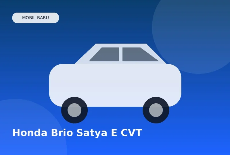 Honda Brio Satya E CVT